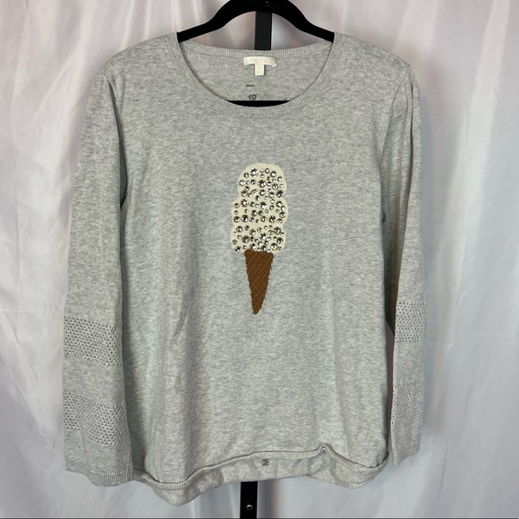 Lisa Todd Lickety Split Embellished Ice 